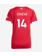 Billige Liverpool Federico Chiesa #14 Hjemmedrakt Dame 2025-26 Kortermet